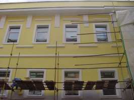 Ремонт фасадов в центральной части Ульяновска должны завершить до 1 июня