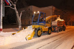 Вывоз снега с Ульяновска производится в ежедневном режиме