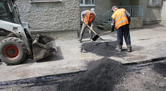 В Ульяновске продолжается круглосуточный ремонт дорог