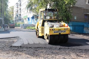 Магистрали Ульяновска ремонтируются в круглосуточном режиме