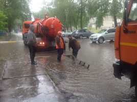 Ульяновские ливнёвщики работают в усиленном режиме