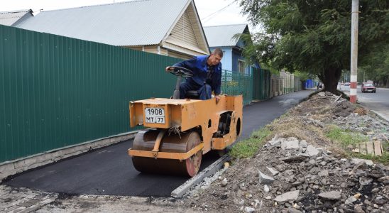 В Ульяновске продолжается масштабный ремонт тротуаров